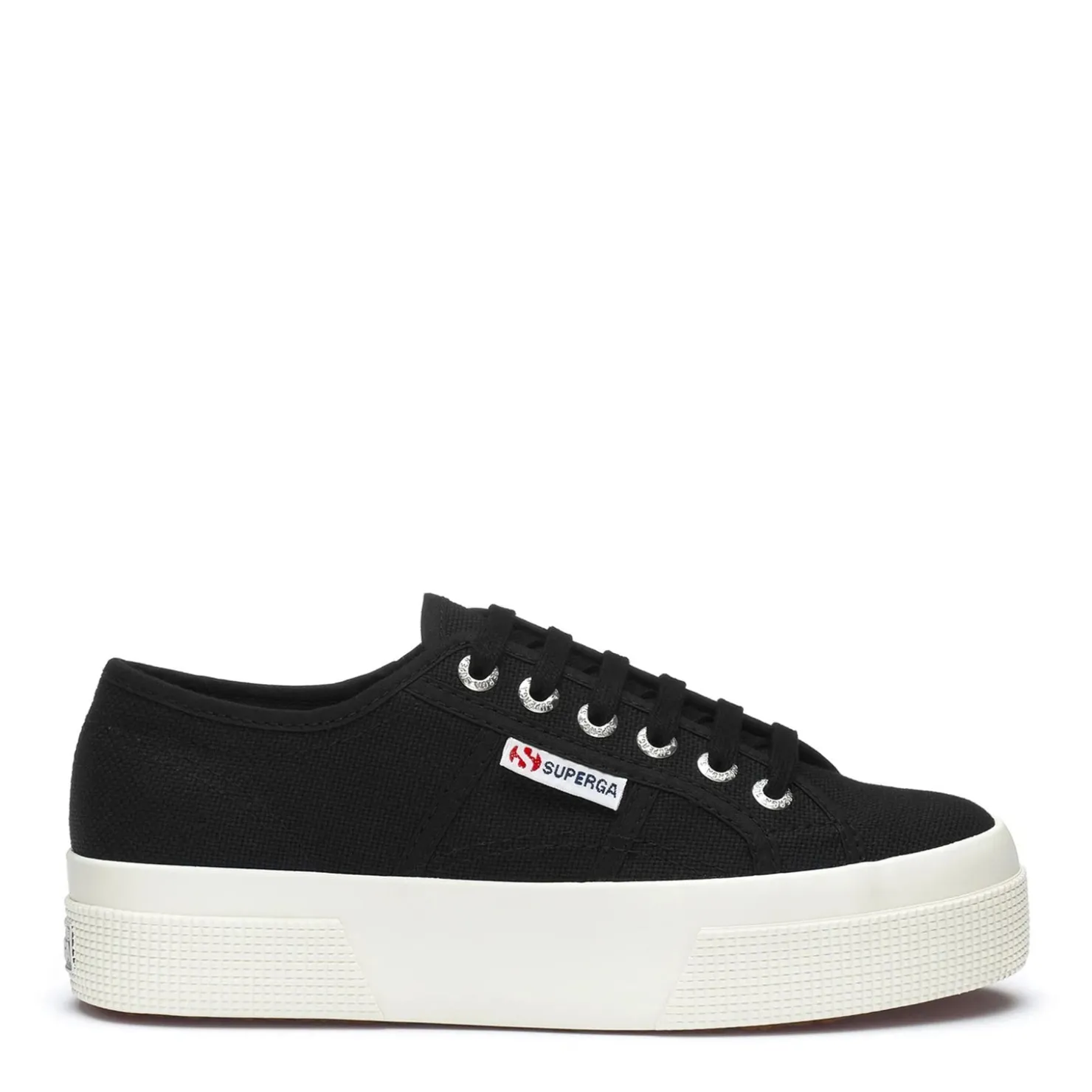 Fashion & Street*Superga Women's , 2740 Platform Sneaker Black