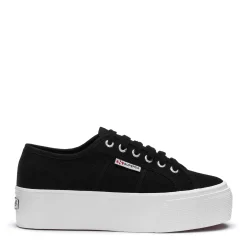 Fashion & Street*Superga Women's , 2790 Platform Sneaker Black White