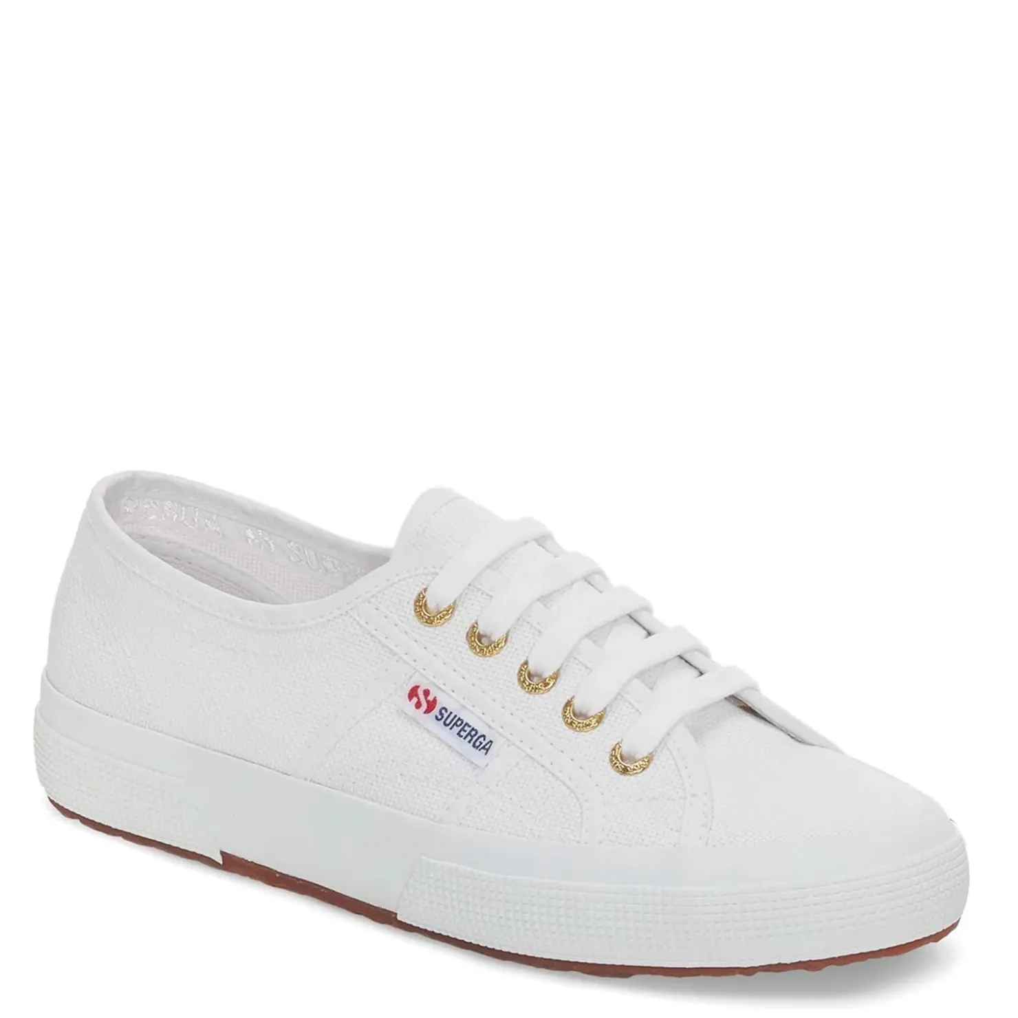Fashion & Street*Superga Women's , Cotu Classic Sneaker White-Pale Gold