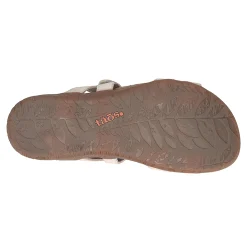 Footbed Sandals*Taos Women's , Bandalero Sandal Stone Nubuck