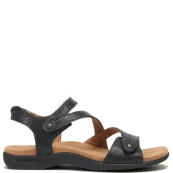 Footbed Sandals*Taos Women's , Big Time Sandal Black