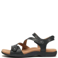Footbed Sandals*Taos Women's , Big Time Sandal Black