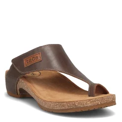 Footbed Sandals*Taos Women's , Loop Sandal Mocha