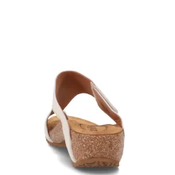 Footbed Sandals*Taos Women's , Loop Sandal Off White