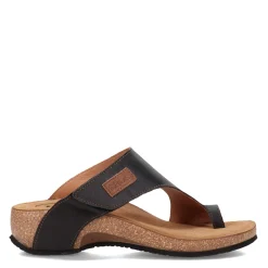 Footbed Sandals*Taos Women's , Loop Sandal Black