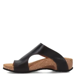 Footbed Sandals*Taos Women's , Loop Sandal Black