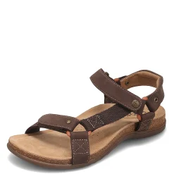 Footbed Sandals*Taos Women's , Mixer Sandal Esperesso Nubuck
