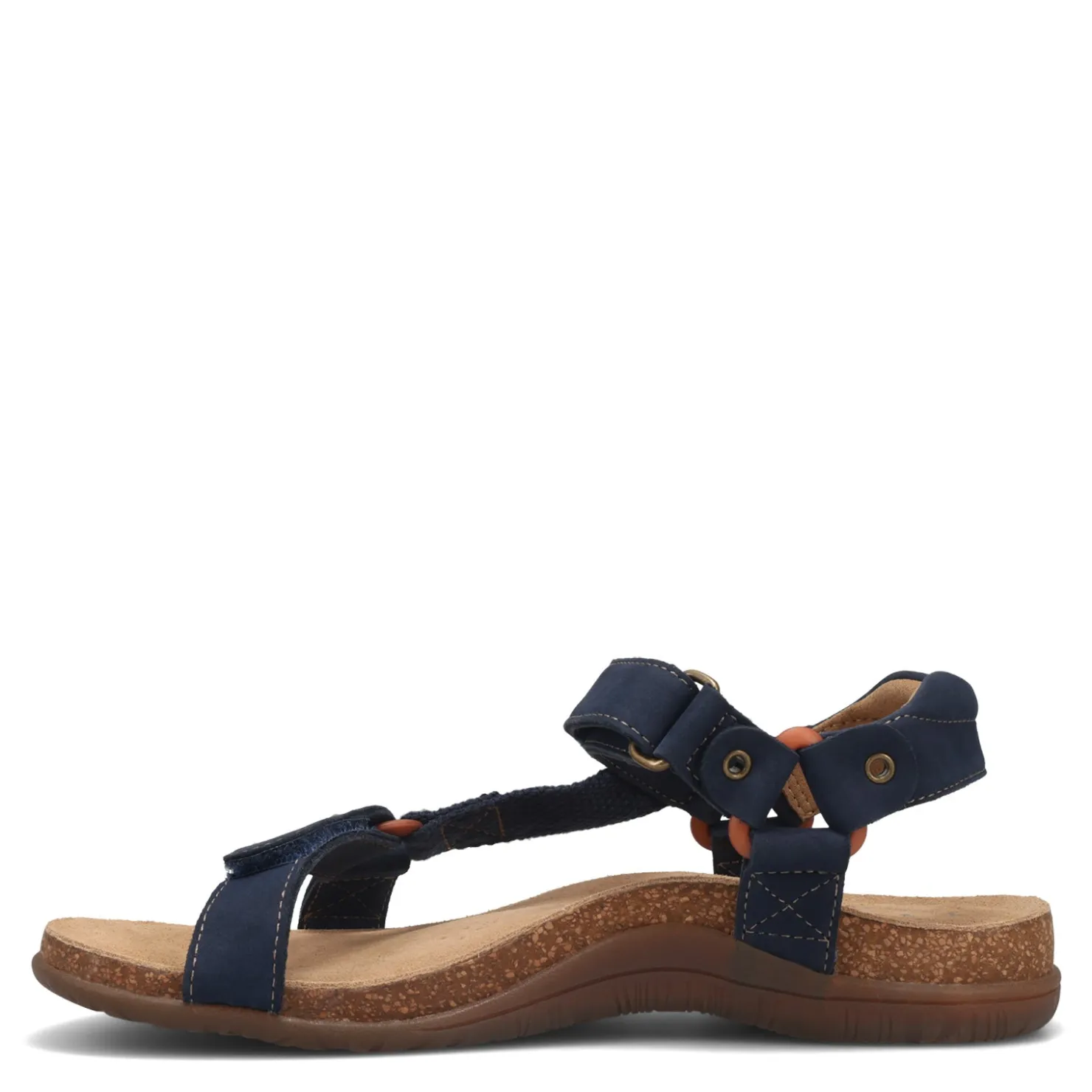 Footbed Sandals*Taos Women's , Mixer Sandal Navy Nubuck