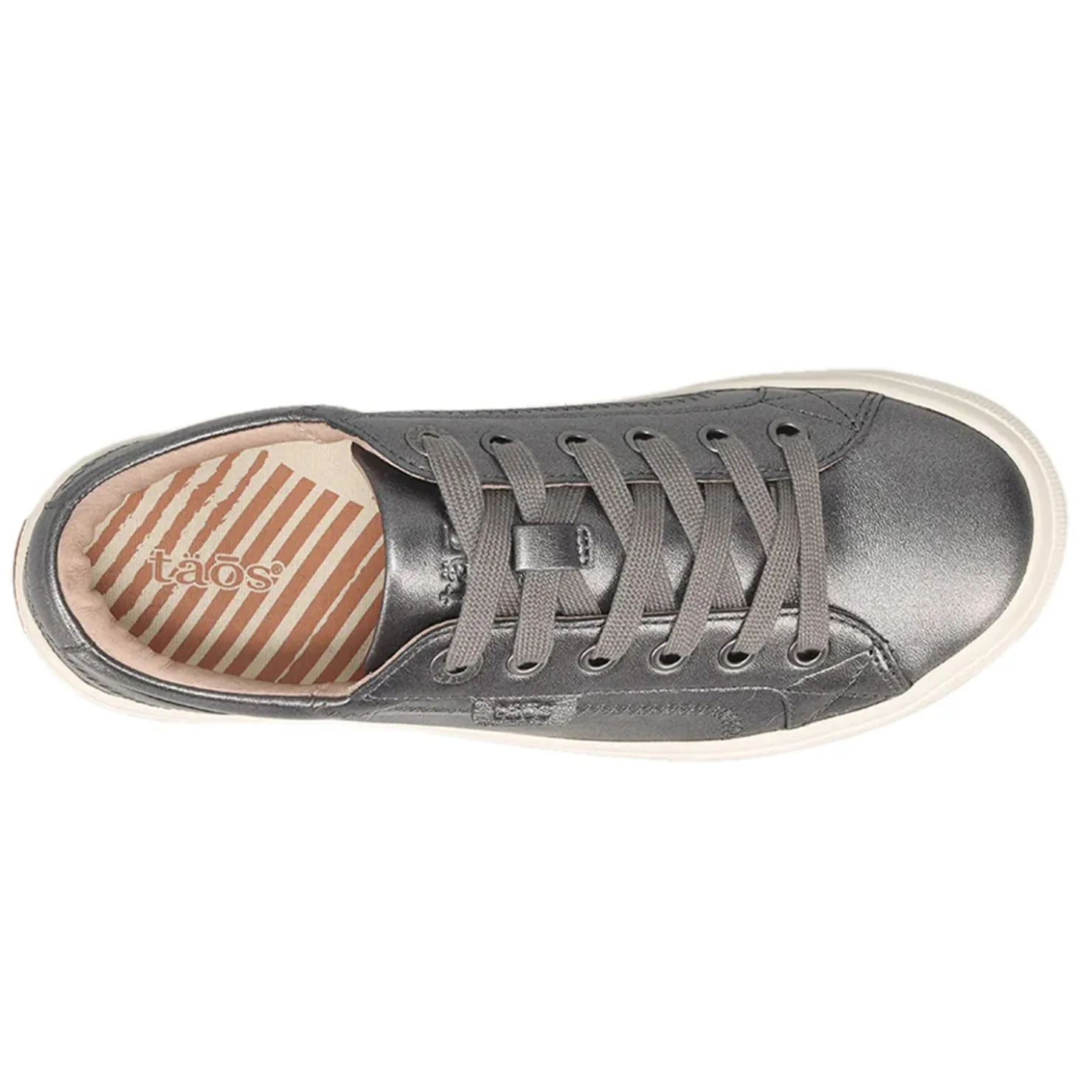 Fashion & Street*Taos Women's , Plim Soul Lux Sneaker Pewter Leather