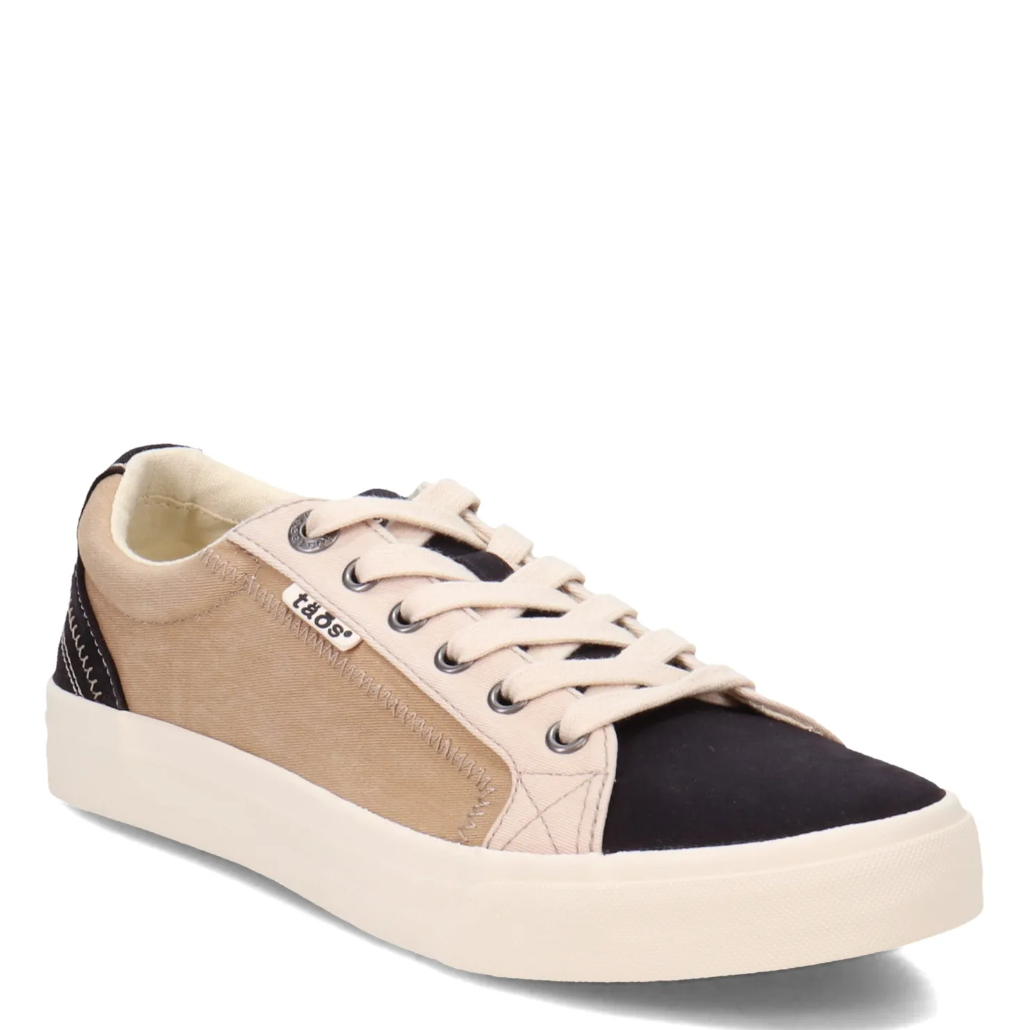 Walking*Taos Women's , Plim Soul Sneaker Black/Tan Multi