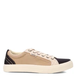 Walking*Taos Women's , Plim Soul Sneaker Black/Tan Multi