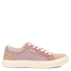 Fashion & Street*Taos Women's , Plim Soul Sneaker Tan/Dusty Rose Mulit