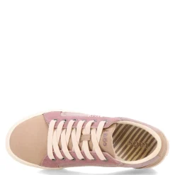 Fashion & Street*Taos Women's , Plim Soul Sneaker Tan/Dusty Rose Mulit