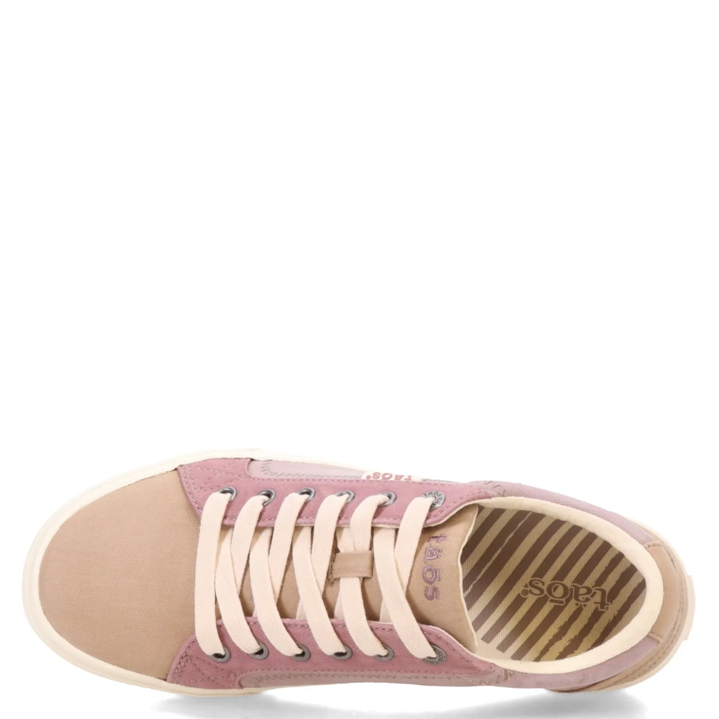 Fashion & Street*Taos Women's , Plim Soul Sneaker Tan/Dusty Rose Mulit