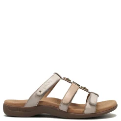 Footbed Sandals*Taos Women's , Prize 4 Sandal Stone Multi