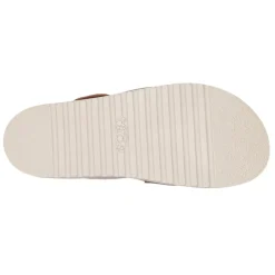Footbed Sandals*Taos Women's , Sideways Sandal Stone