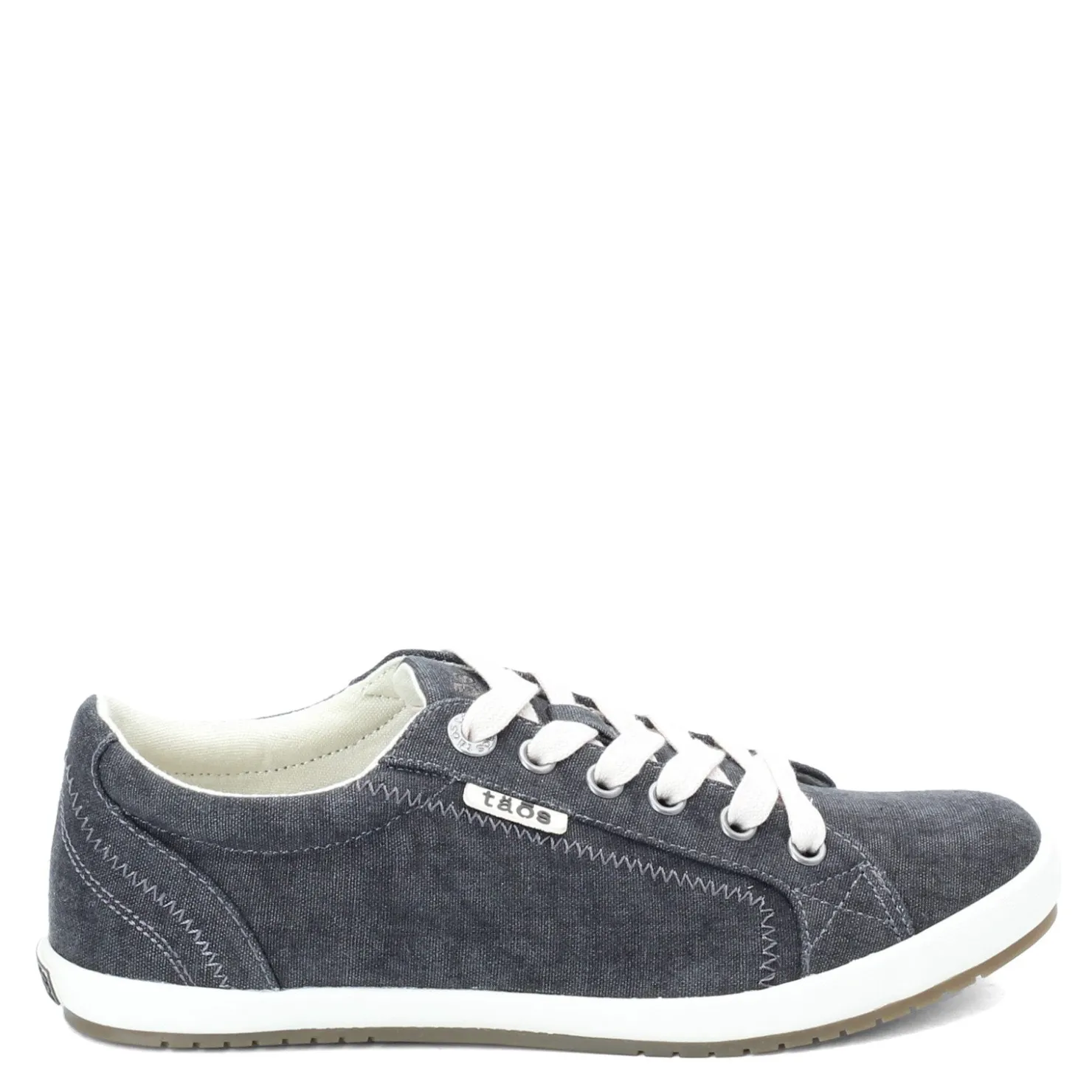 Fashion & Street*Taos Women's , Star Sneaker Charcoal Wash Canvas