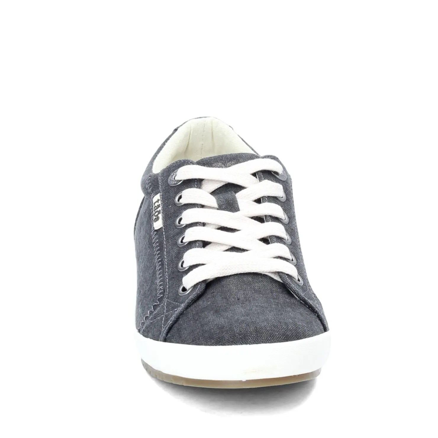 Fashion & Street*Taos Women's , Star Sneaker Charcoal Wash Canvas