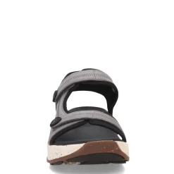 Outdoor & Hiking*Taos Women's , Super Side Sandal Grey Emboss