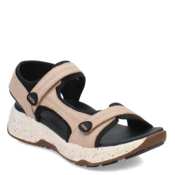 Outdoor & Hiking*Taos Women's , Super Side Sandal Natural Emboss