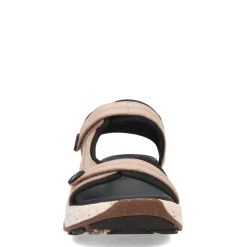 Outdoor & Hiking*Taos Women's , Super Side Sandal Natural Emboss