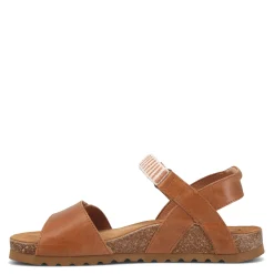 Footbed Sandals*Taos Women's , Symbol Sandal Tan