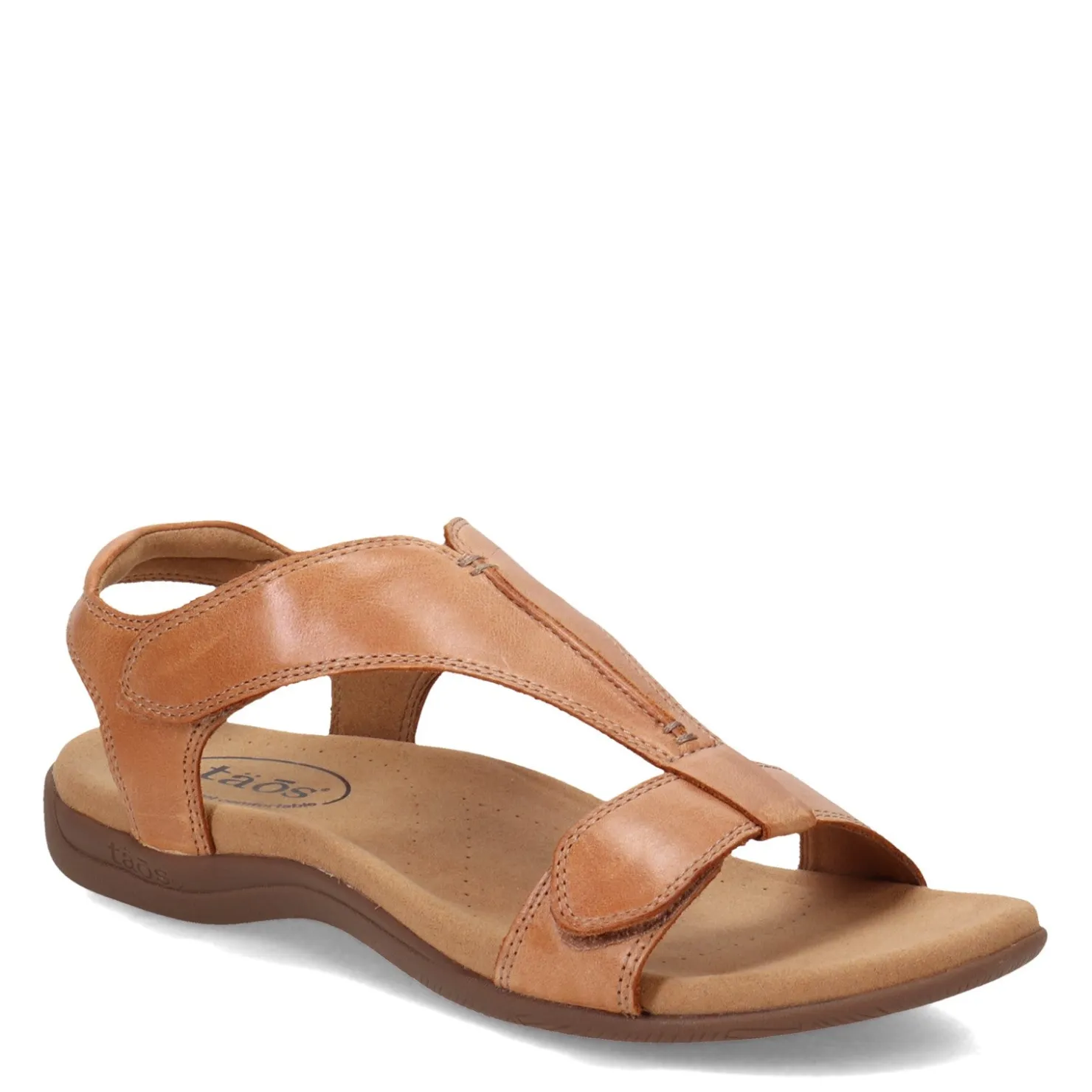 Footbed Sandals*Taos Women's , The Show Sandal Caramel