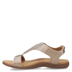 Footbed Sandals*Taos Women's , The Show Sandal Champagne