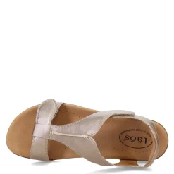 Footbed Sandals*Taos Women's , The Show Sandal Champagne