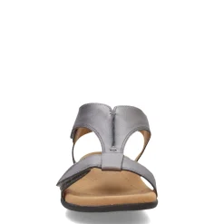 Footbed Sandals*Taos Women's , The Show Sandal Pewter