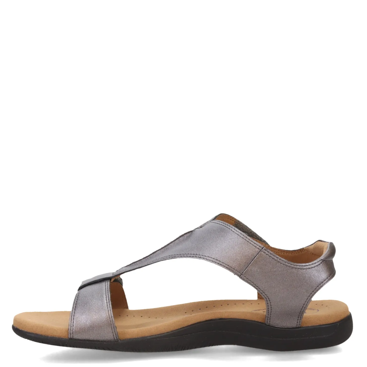 Footbed Sandals*Taos Women's , The Show Sandal Pewter