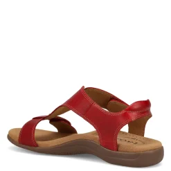Footbed Sandals*Taos Women's , The Show Sandal Red