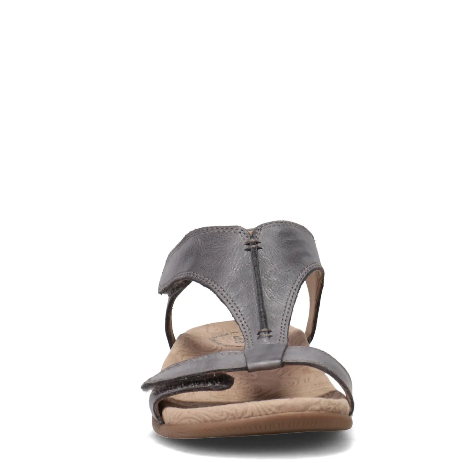 Footbed Sandals*Taos Women's , The Show Sandal Steel