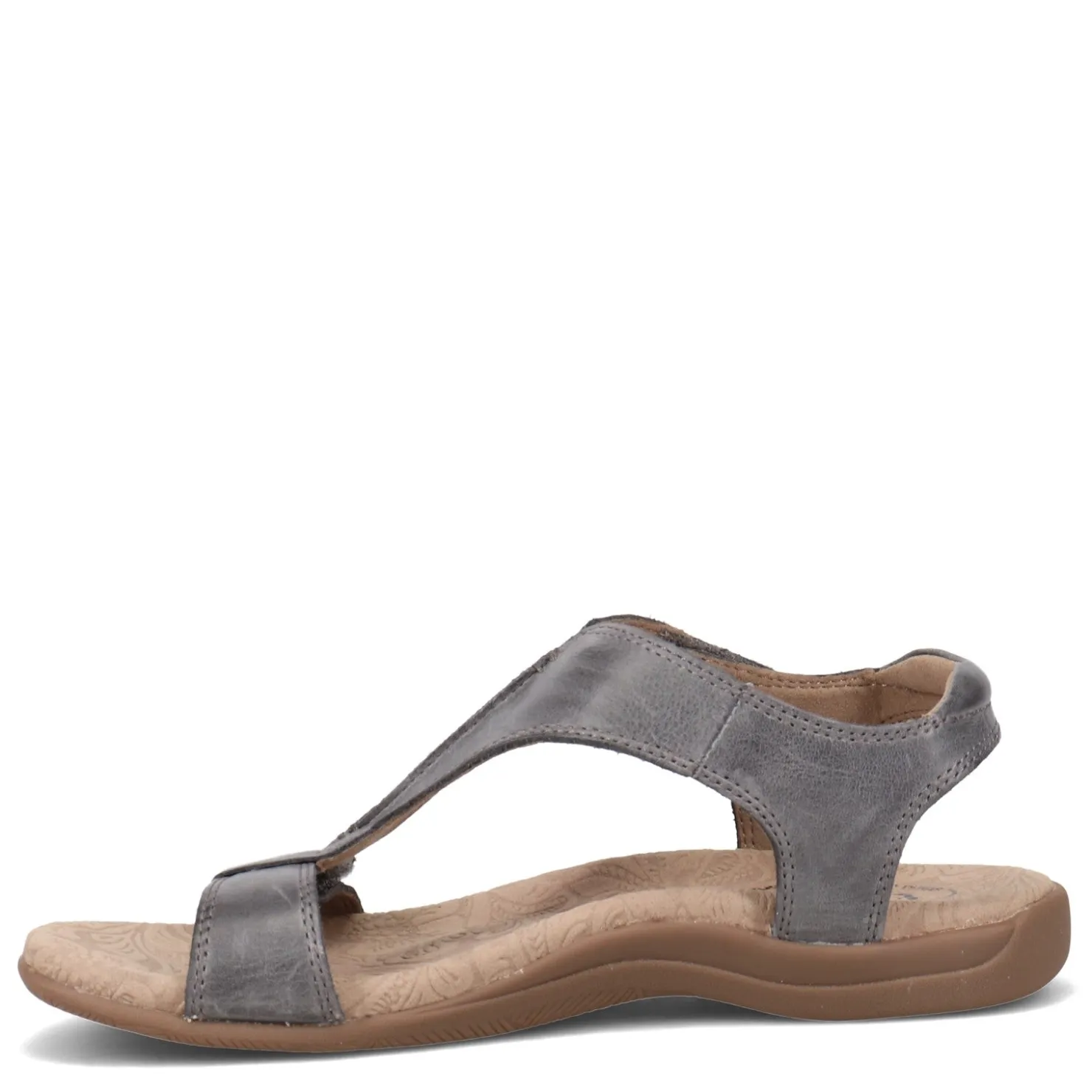 Footbed Sandals*Taos Women's , The Show Sandal Steel