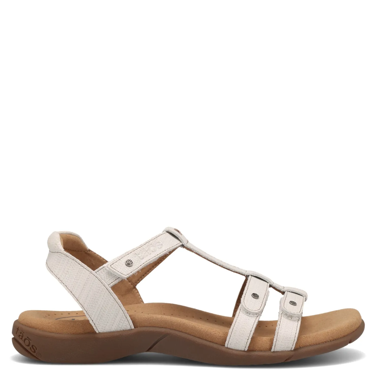 Footbed Sandals*Taos Women's , Trophy 2 Sandal Ice Emboss
