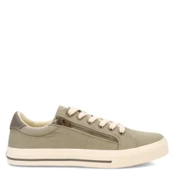 Fashion & Street*Taos Women's , Z-Soul Sneaker Sage/Olive Distressed