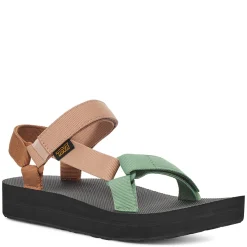 Outdoor & Hiking*Teva Women's , Midform Universal Sandal Brown Multi