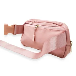 Handbags*The Darling Effect Women's , All You Need Belt Bag with Hair Scarf Dusty Blush