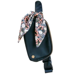 Handbags*The Darling Effect Women's , All You Need Belt Bag with Hair Scarf Navy Blue