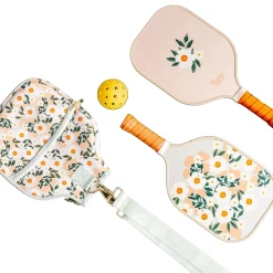 Handbags*The Darling Effect Women's , Pickleball Paddle Case Flower Talk