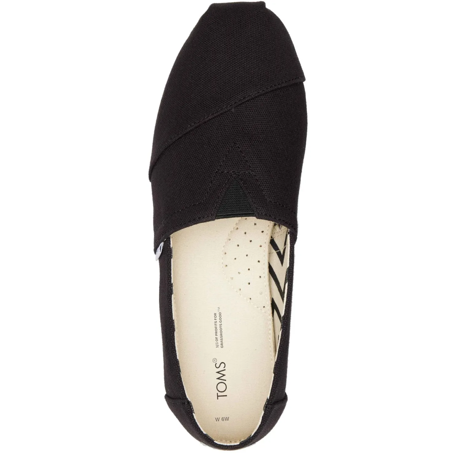 Women's , Alpargata Recycled Slip-On - Wide Width|TOMS New
