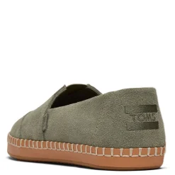 Women's , Alpargata Vetiver Suede Leather Wrap Slip-On|TOMS Best