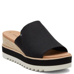 Wedges*TOMS Women's , Diana Mule Sandal Black