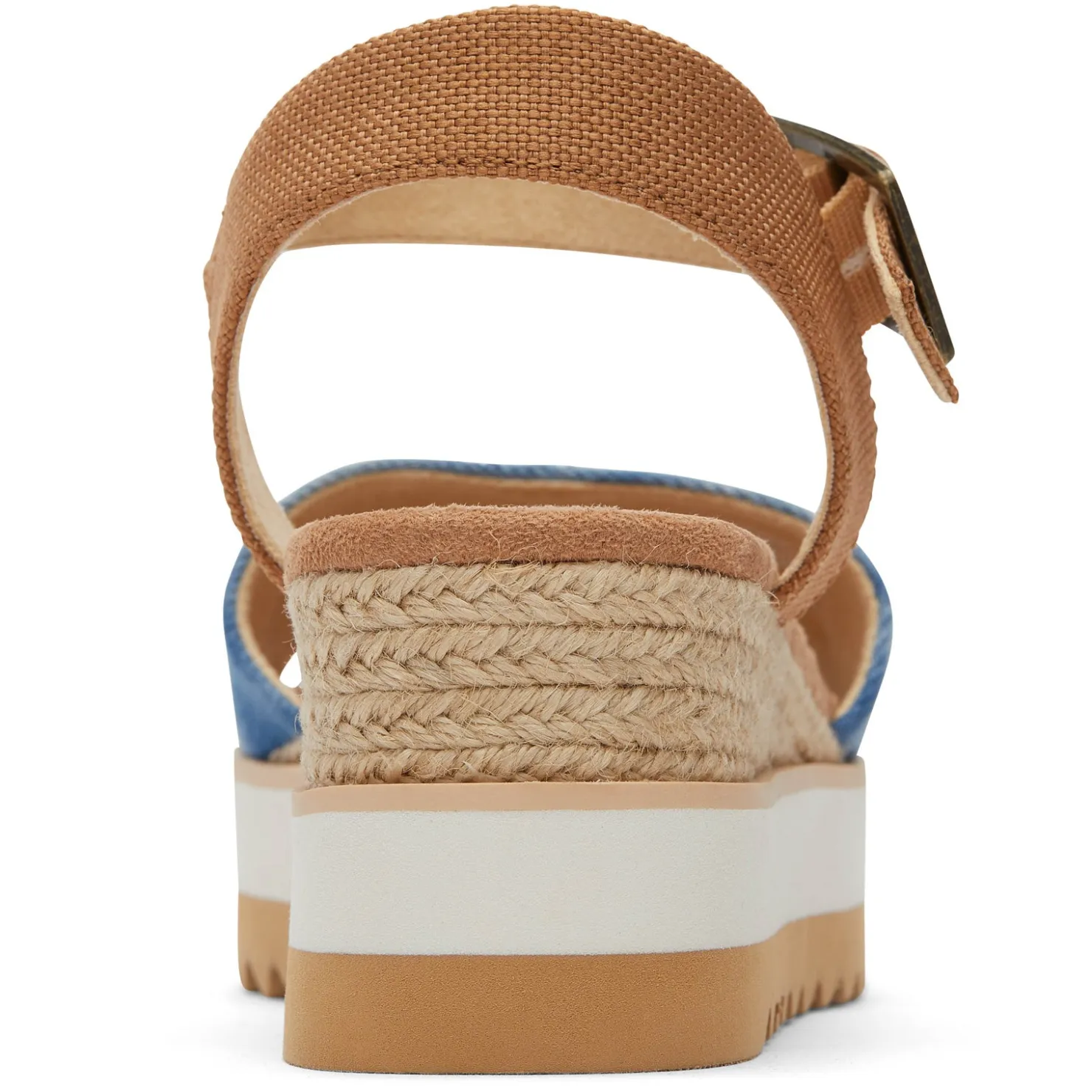 Wedges*TOMS Women's , Diana Sandal Blue