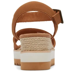Wedges*TOMS Women's , Diana Sandal Tan