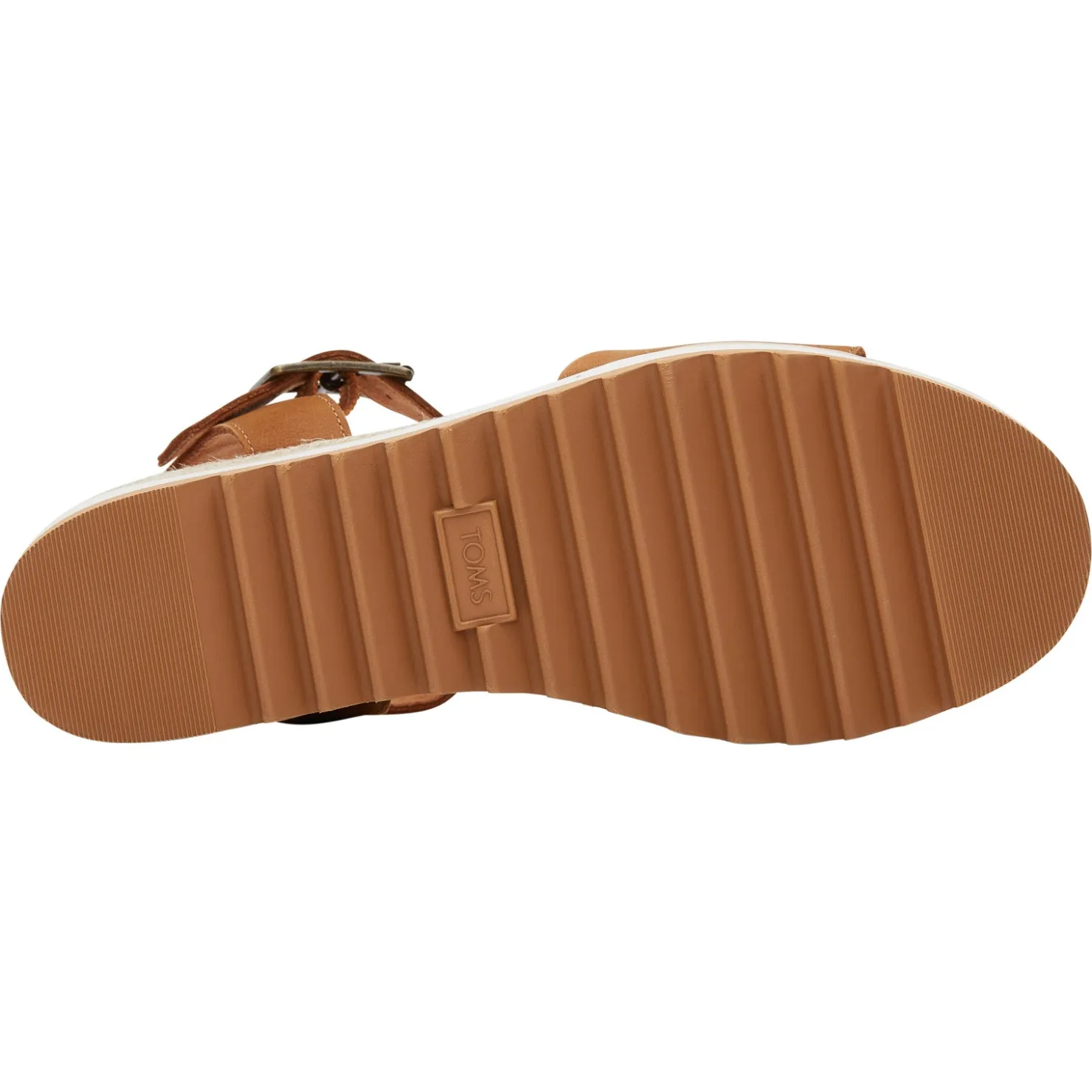 Wedges*TOMS Women's , Diana Sandal Tan