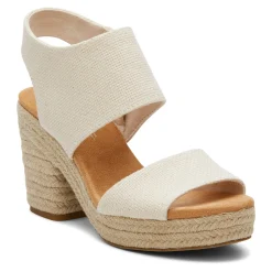 Heeled Sandals*TOMS Women's , Majorca Platform Sandal Natural