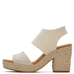 Heeled Sandals*TOMS Women's , Majorca Platform Sandal Natural