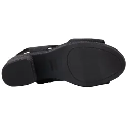 Heeled Sandals*TOMS Women's , Majorca Platform Sandal Black Basketweave