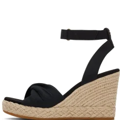 Wedges*TOMS Women's , Marisela Sandal Black